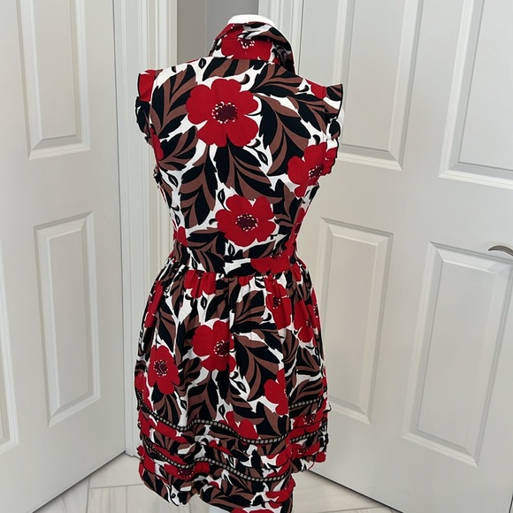 NWT Kate Spade floral dress size 4 - Picture 4 of 7